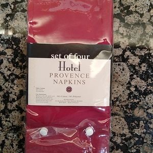 NWT! Set of 8 Red Cloth Napkins/20 Used